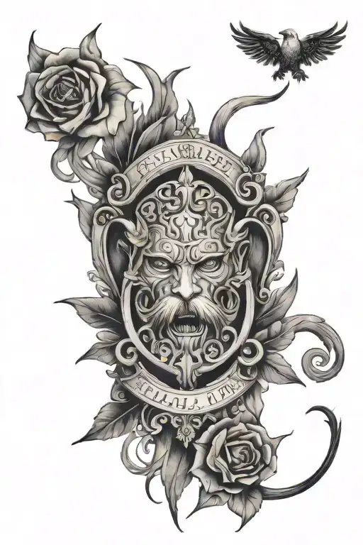 Ezekiel 25:17 tattoo design idea