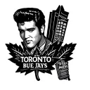 toronto bue jays, toronto maple leafs, las vegas and elvis tattoo design idea