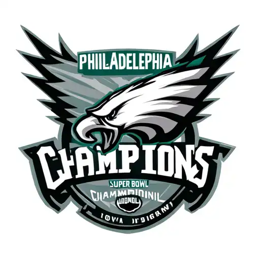 Philadelphia Eagles Super Bowl Champions tattoo design idea