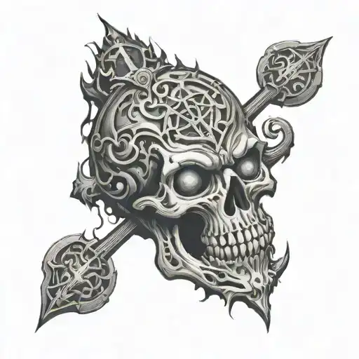 necronomicon tattoo design idea