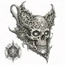 necronomicon tattoo design idea