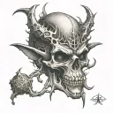 necronomicon tattoo design idea