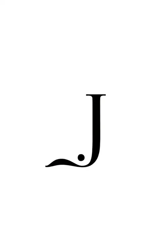 "L J" The letters L and J for a wedding ring tattoo  tattoo design idea