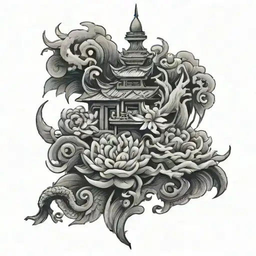 Vietnamese tattoo design idea