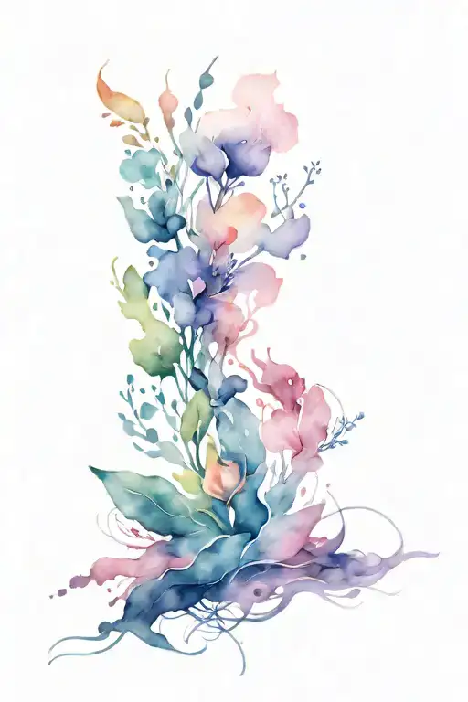 something to symbolize depression, anxiety, and a mood disorder. but shows overing coming ever battle  tattoo design idea