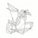 ketamine tattoo design idea