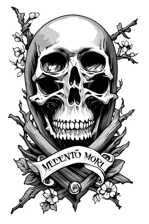 "Memento mori " "Memento mori " grimm reaper memento mori tattoo design idea