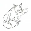 boo tattoo design idea