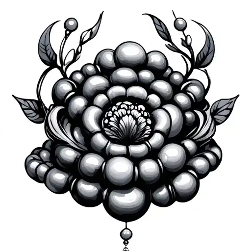 Mala Beads tattoo design idea