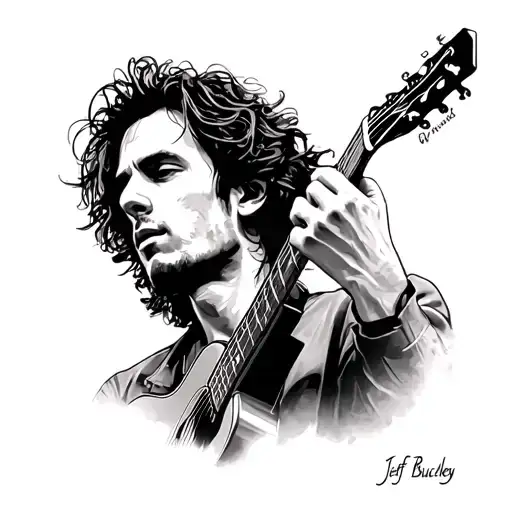 Jeff Buckley tattoo design idea