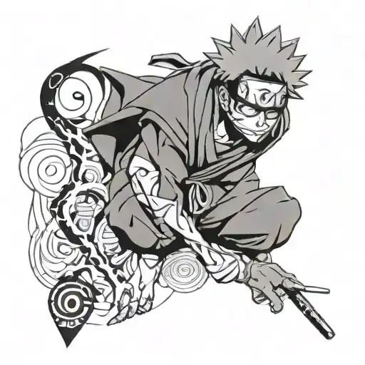 obito uchiha tattoo design idea