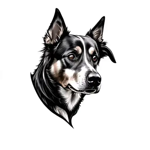 dog memorial tattoo tattoo design idea