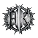 Two Word Ambigram Generator tattoo design idea