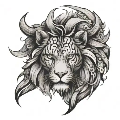 Courage tattoo design idea