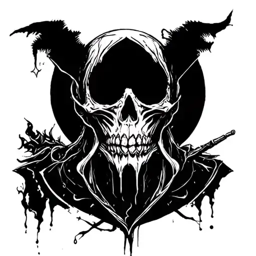 The Lich dead by daylight tattoo design idea