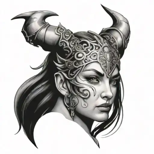 Cybele tattoo design idea