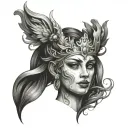 Cybele tattoo design idea