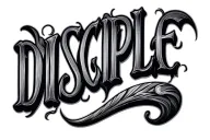 the word 'disciple tattoo design idea
