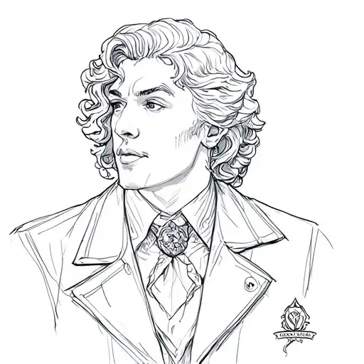 Merlin Monroe tattoo design idea