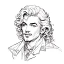 Merlin Monroe tattoo design idea