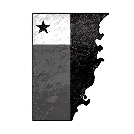 tennessee state flag tattoo design idea