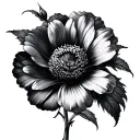 Birth Flower tattoo design idea