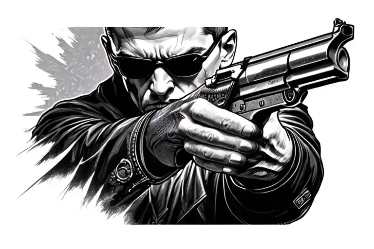 Albert Wesker tattoo design idea
