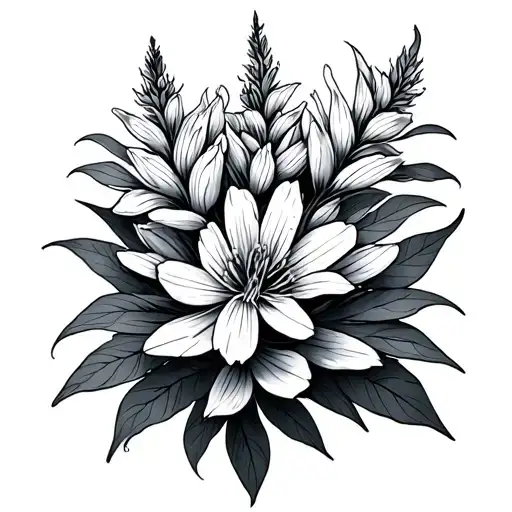 fireweed tattoo design idea