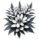 fireweed tattoo design idea