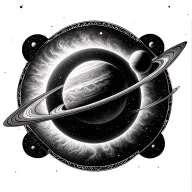 Chakra Planets Galaxy Universe tattoo design idea