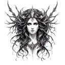 Hecate Goddess tattoo design idea
