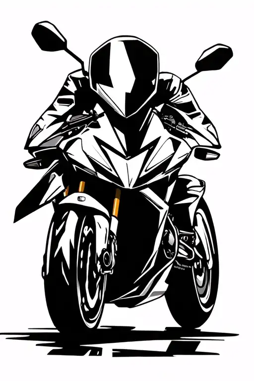 sportbike tattoo design idea