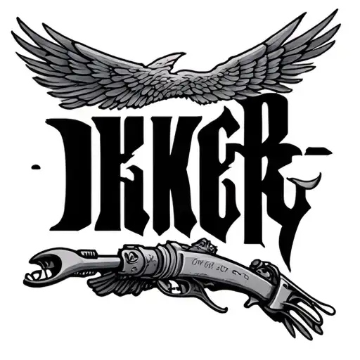 "Dextertroy" us marine tattoo design idea