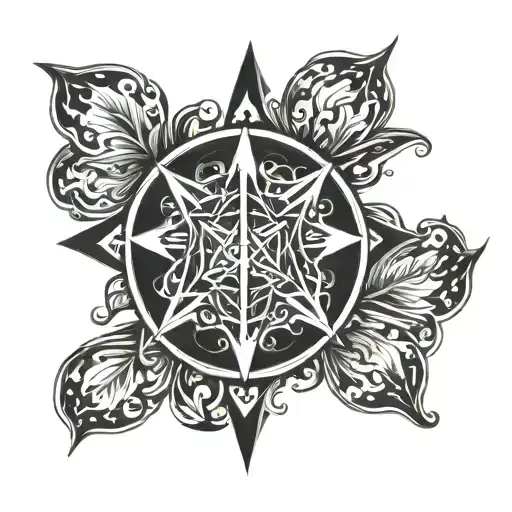 bdsm dominant simbol tattoo design idea