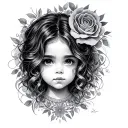 Step Daughter tattoo design idea
