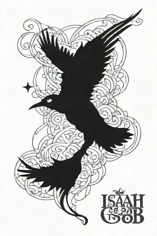 Isaiah 6:8 written tattoo design idea