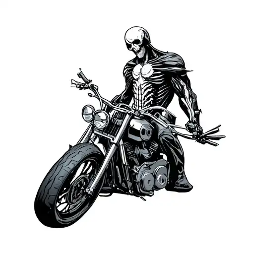 293+ Ghost Rider Tattoos in 2026 - BlackInk AI