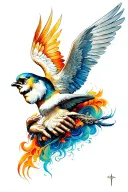 st gabriel tattoo design idea