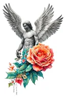 st gabriel tattoo design idea