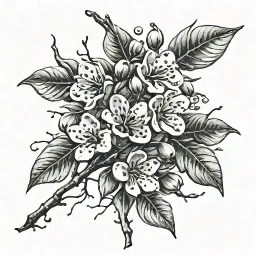 blackthorn tattoo design idea