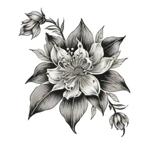 wildflower by billie eilish tattoo design idea