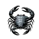 Scorpion And Crab tattoo design idea