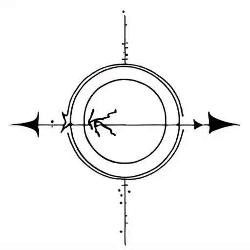 depression can't hit a moving target tattoo design idea