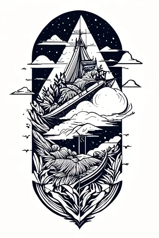 love of travel tattoo tattoo design idea