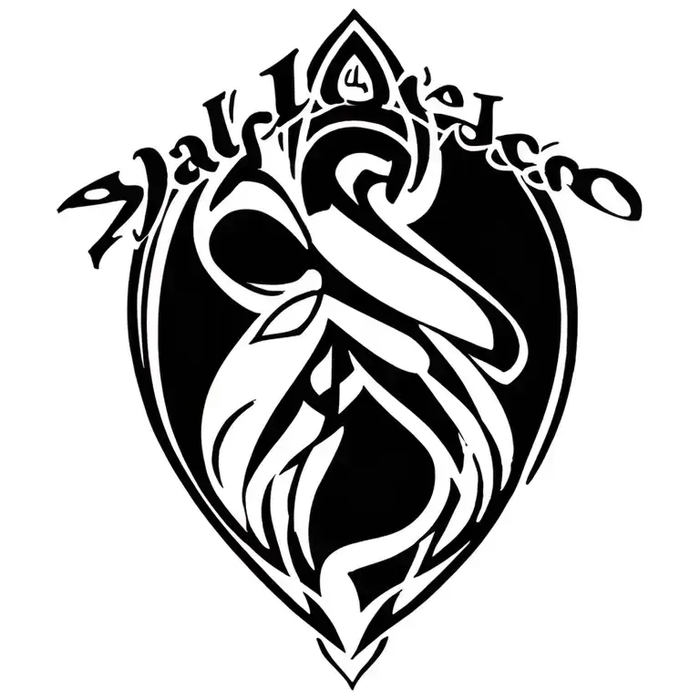 "Eli Jack 110121 07012025" Celtic design featuring tattoo design idea