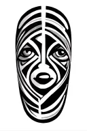 African tribal patterns tattoo design idea