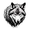 The Wolf in Sheep’s Clothing tattoo design idea