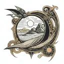 Dune Part II tattoo design idea