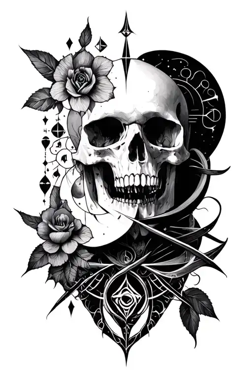 hermetic principles tattoo design idea