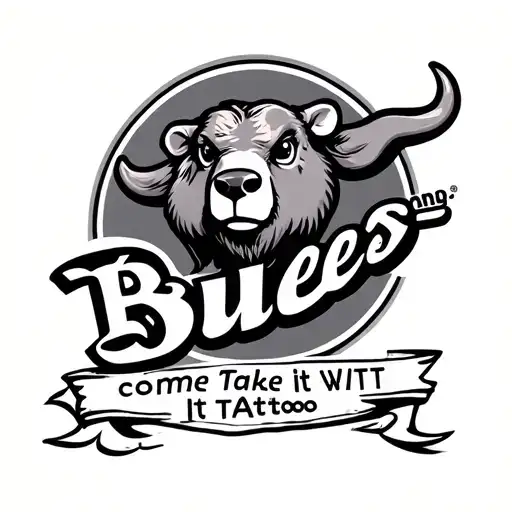 come and take it with buc-ees tattoo design idea